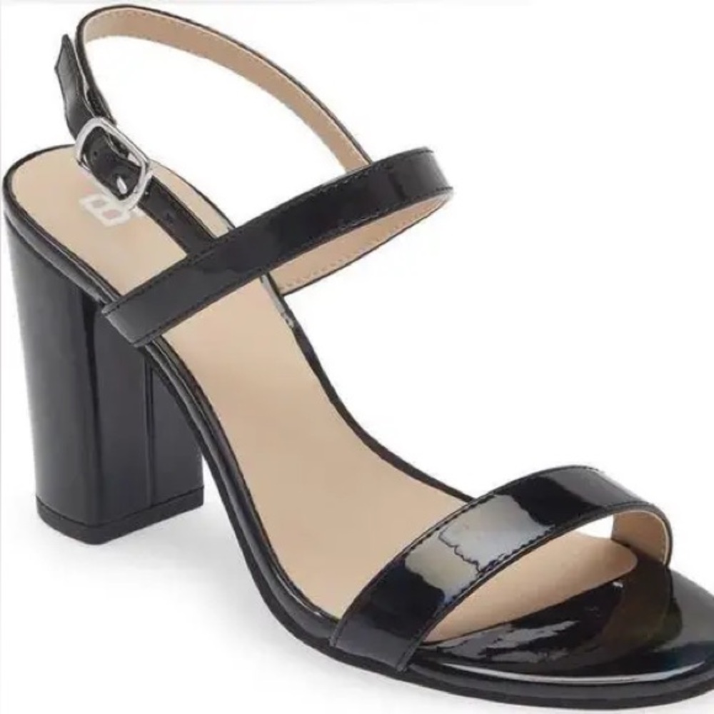 BP Lula Slingback Sandal in black iridescent 😊 Size 8M NWOB